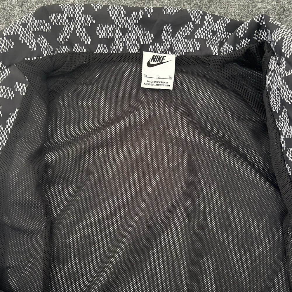 Nike Sportswear Jacket Womens XL Black Floral AOP Woven Bomber DM6313-010 - Picture 9 of 11